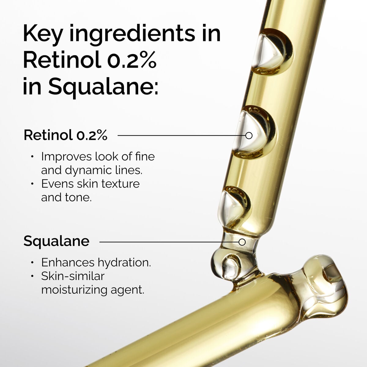 Retinol in Squalane Targeted Serum Care S5