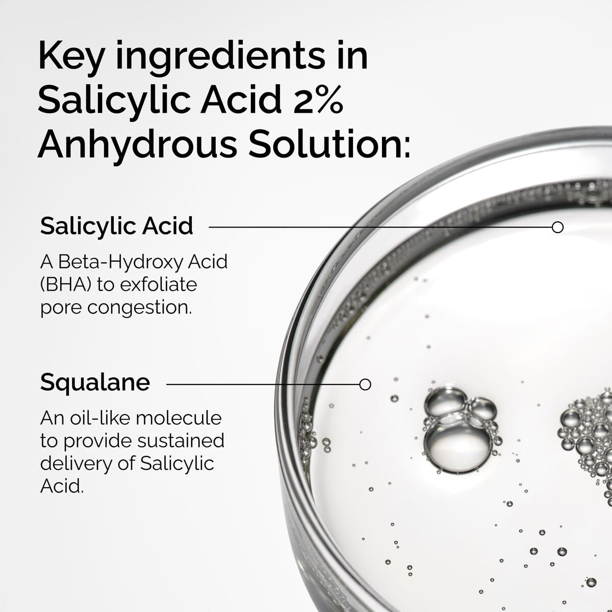 Salicylic Acid Anhydrous Solution Targeted Serum Care R8