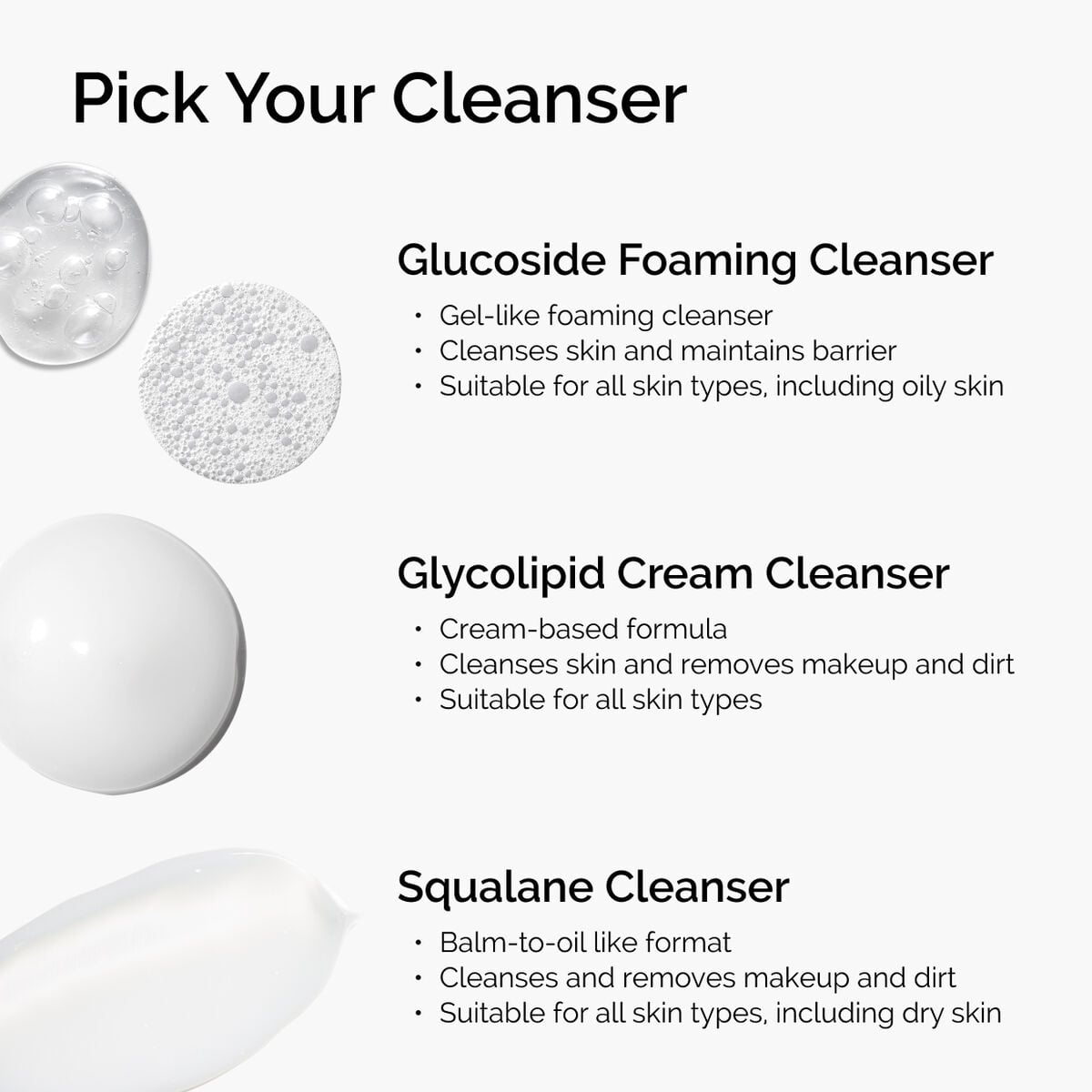 Squalane Cleanser Gentle Cleansing Care O4