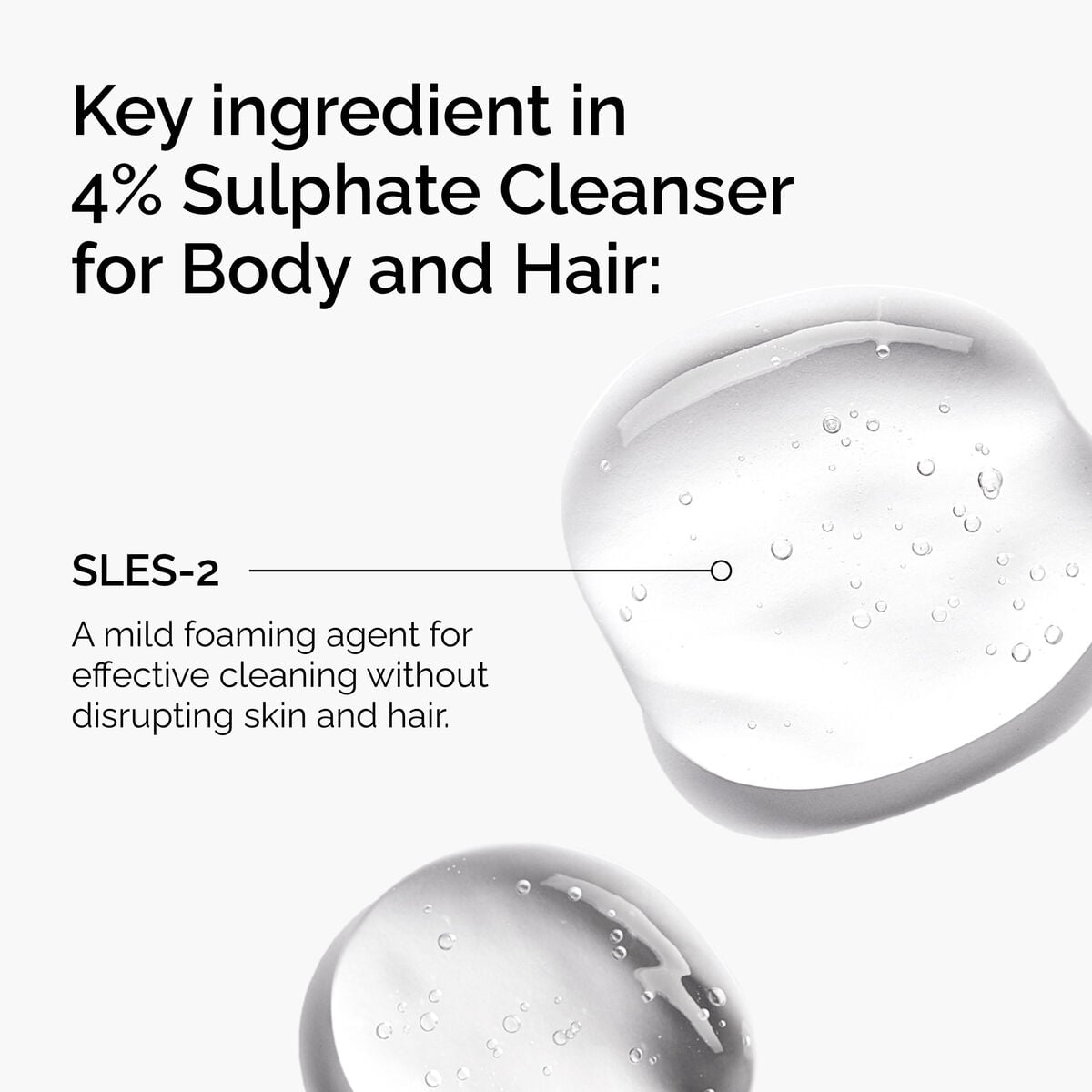 Sulphate Cleanser for Body and Hair Gentle Cleansing Care P0